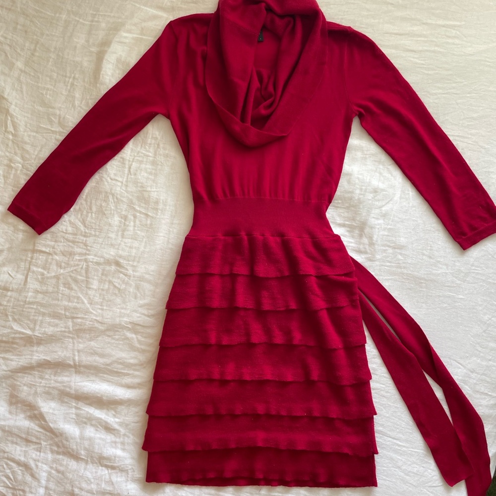 Wool BCBG Sweater Dress